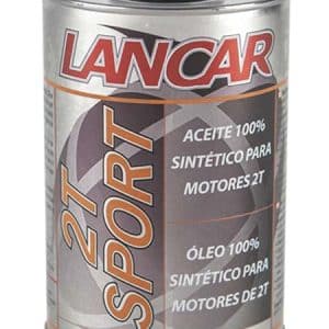 Aceite sintético para motores de dos tiempos LANCAR 2T SPORT (1 litro)